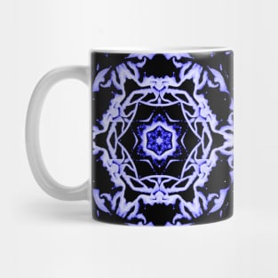 Icy Blue Pattern Mug